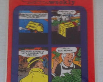 Vintage 1989 Dick Tracy Comic Book, Blackthorne Publishing, Collectible Comic Book, Classic Comics, Funny Papers, Auntie's Egg Money