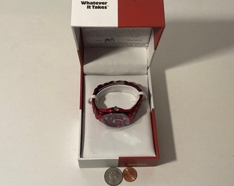 Orologio da polso vintage Katy Perry, nella custodia originale, moda, tempo, orologio, accessorio di abbigliamento, qualità, bello, in scatola, spedizione gratuita negli Stati Uniti.