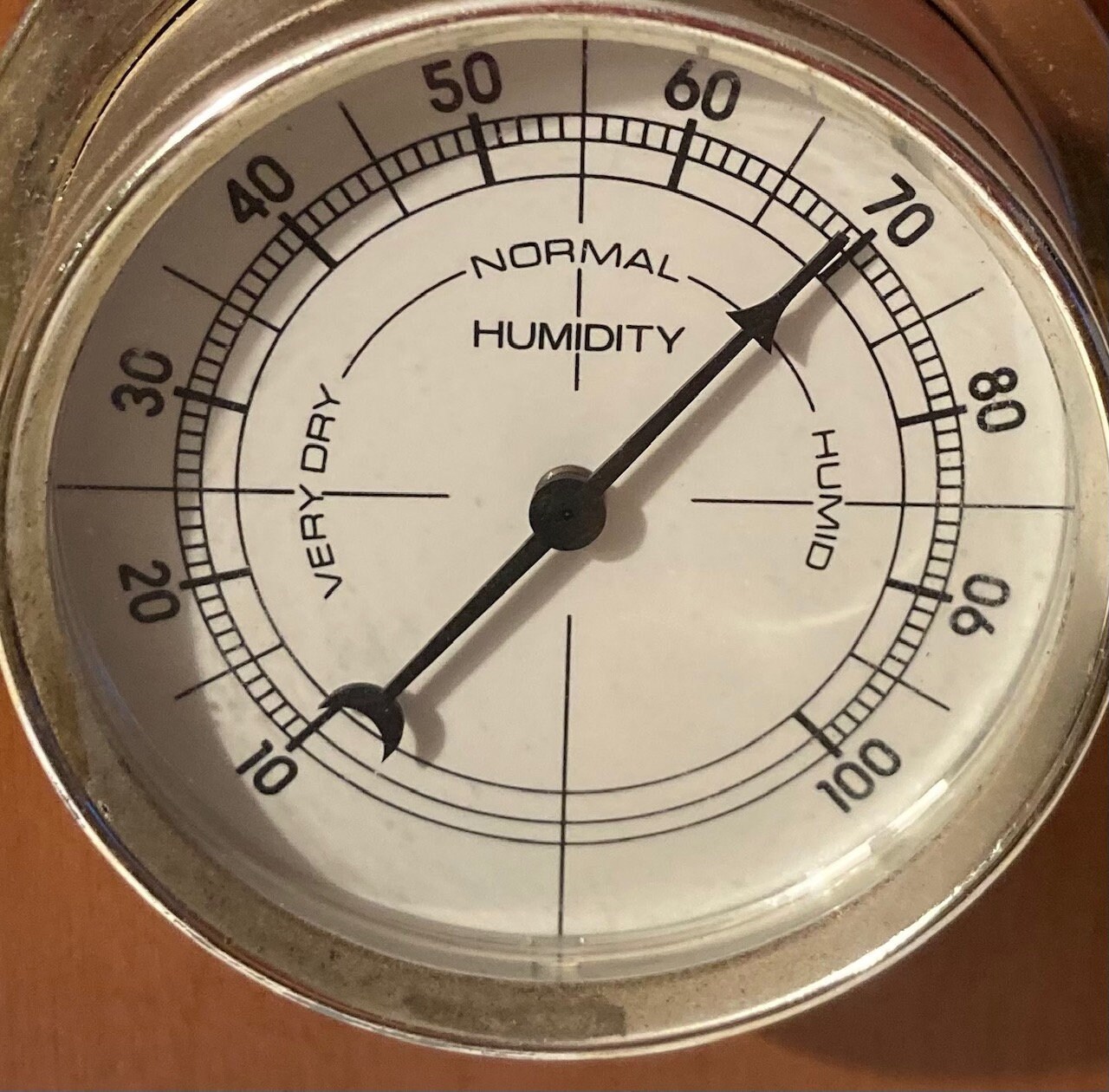 Vintage Weather Barometer Springfield Made in USA 16 Etsy