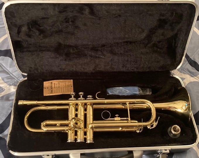 Simba Instrument Vintage Musical Instrument, Trumpet, Simba, in Hard Case, Music, Notes ...
