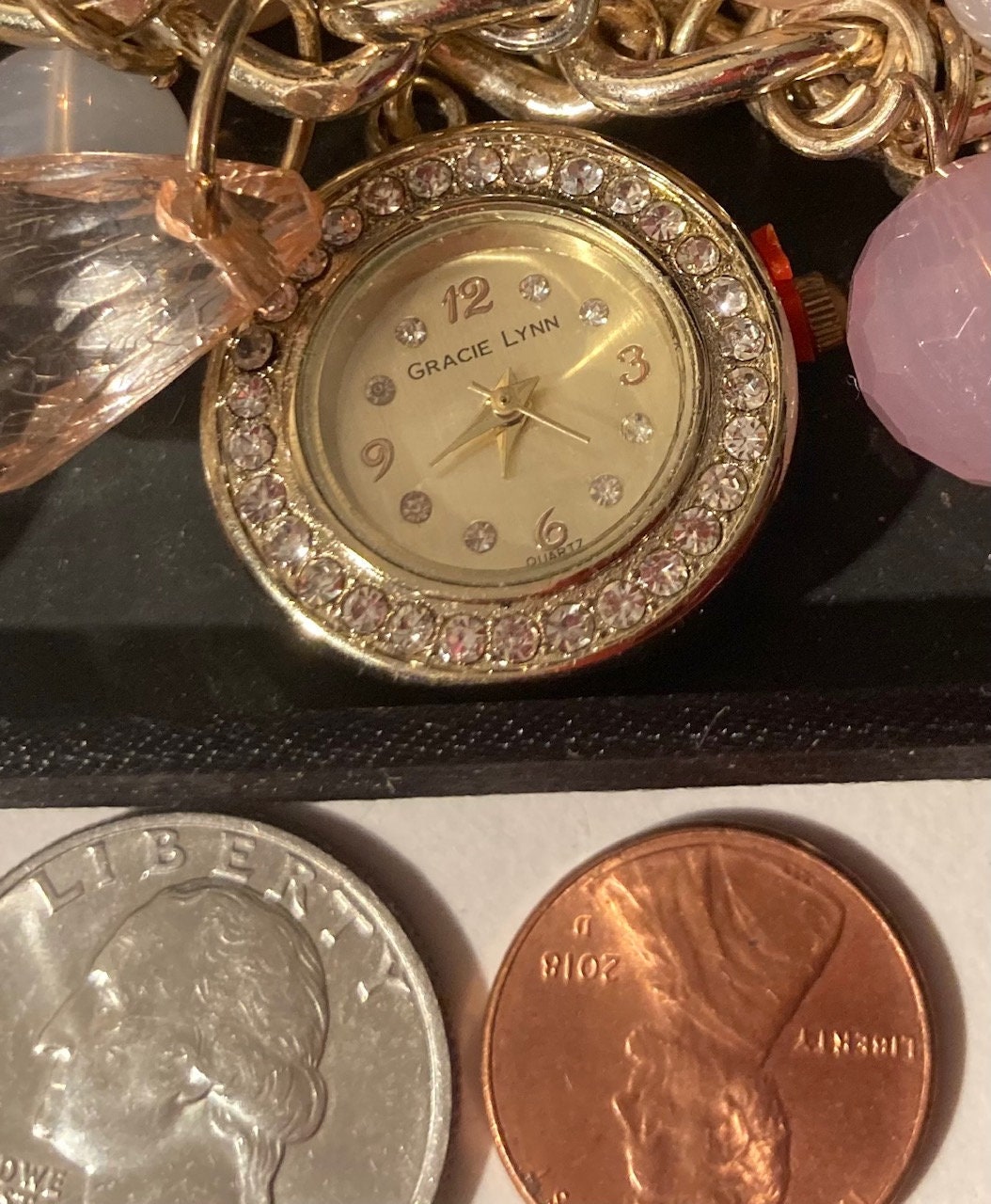 Gracie Lynn Gold Watch Accessories | Gracie Lynn Gold Watch | Poshmark main image 4