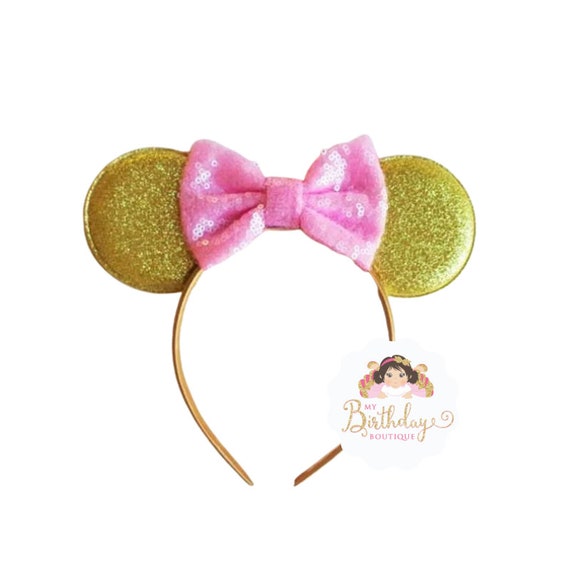 Small Disney Mickey Minnie Mouse Ears Baby Girl Headband Newborn Girls Headbands 