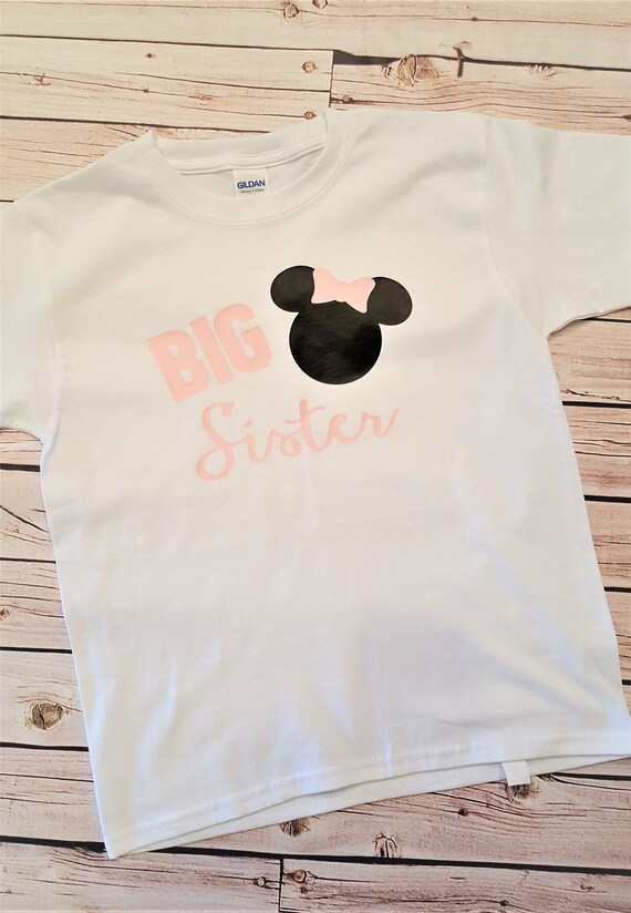 minnie mouse big sister shirt
