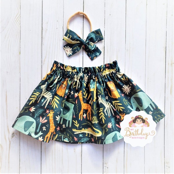 Safari Wild one birthday outfit,First birthday outfit girl,First birthday girl outfit,Wild one girls first birthday outfit,jungle safari