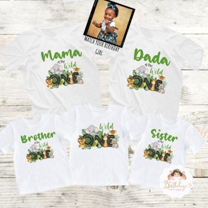 Family Safari Matching Shirts, Birthday Zoo Jungle Wild Shirts, Two Wild, Wild One, Wild One Birthday, Mom and Dad Wild Shirt, Wild Safari