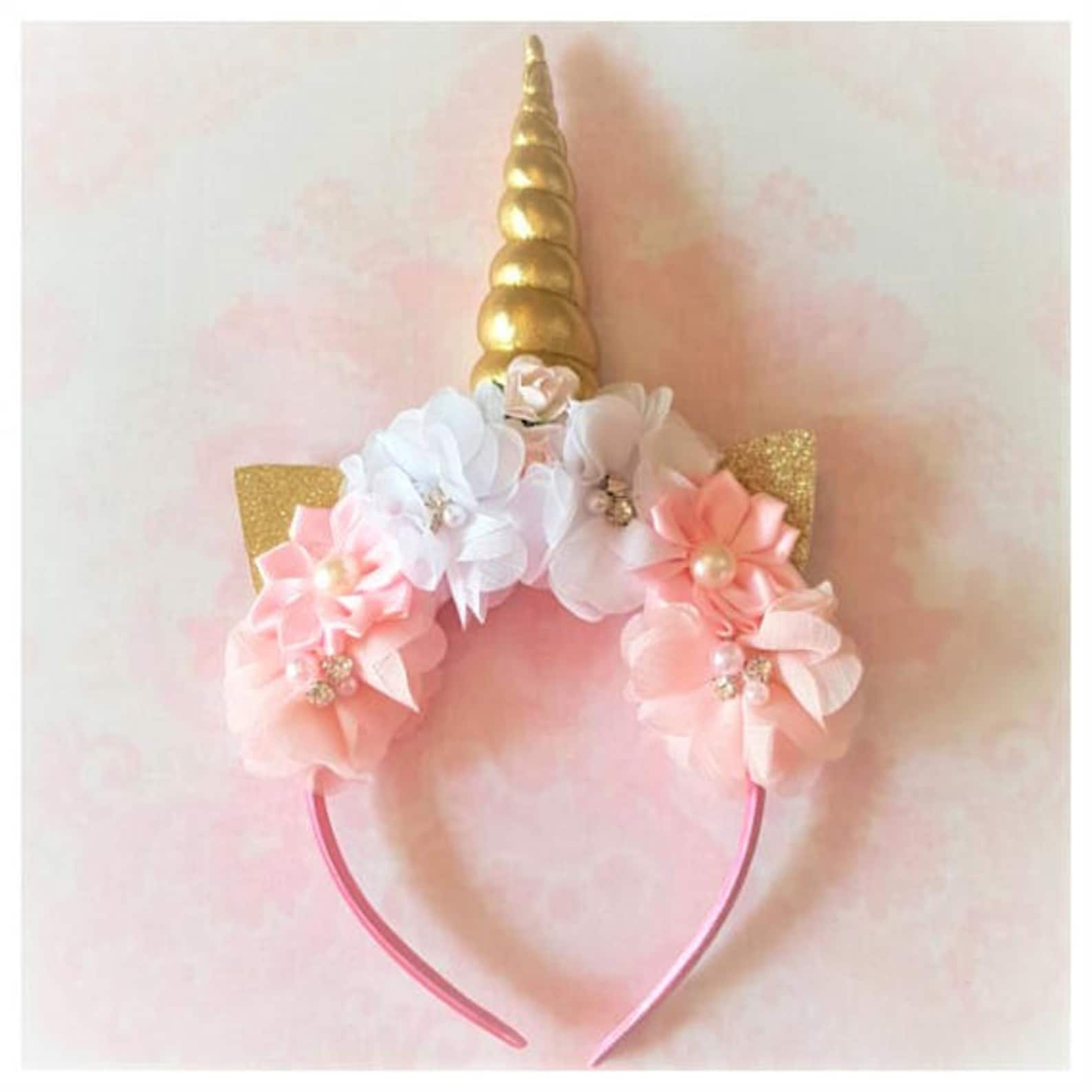 Unicorn Horn Headbandunicorn Headbandheadbandbaby Etsy