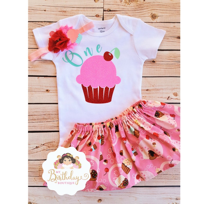 Baby Girl first birthday outfit cupcake,1st Birthday Girl Outfit Cupcake,Cupcake birthday outfit,Cupcake birthday set,Cupcake birthday party