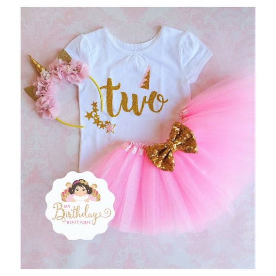 2nd birthday unicorn outfit