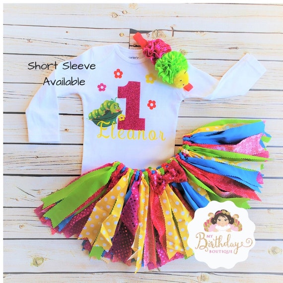 Hungry caterpillar 1st birthday outfit discount