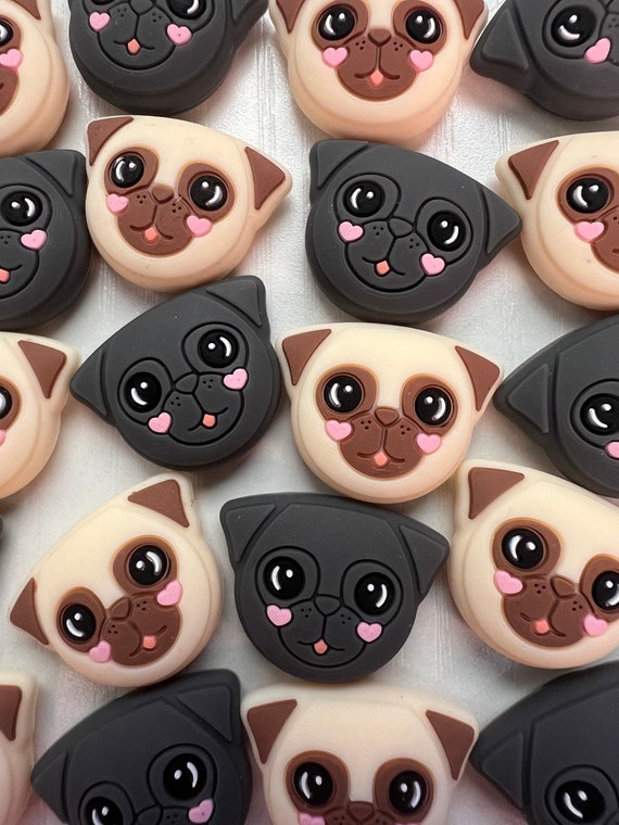 Cute Pugs Nintendo Switch Joy Con Thumb Grips,  Joystick Cap Set