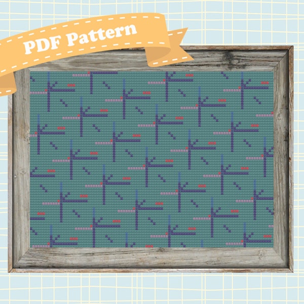PDX Carpet Cross-Stitch Pattern