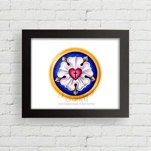 Luther's Seal White PRINT FREE SHIPPING image 2