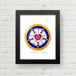 Luther's Seal White PRINT FREE SHIPPING image 3