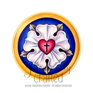 Luther's Seal White PRINT FREE SHIPPING image 4