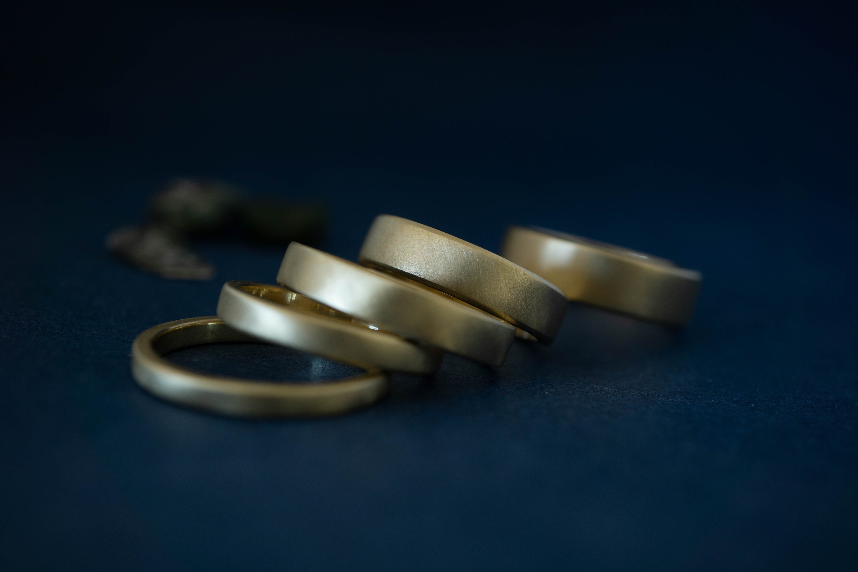 Simple wedding bands couples Couples rings bands Wedding Etsy