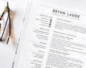 Resume, Standard Resume, Resume Template, Resume for Word, CV Template, Cover Letter, Resume Instant Download, Professional Resume Design