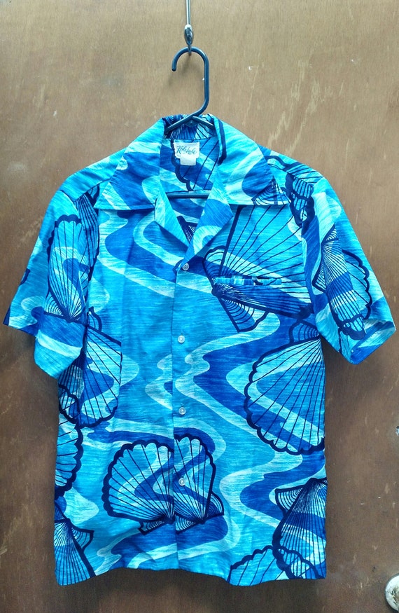 Vintage Men's Kolekole Hawaiian Shirt size M