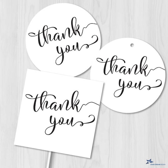 printable simple cursive thank you 2 images instant etsy thank you cursive font