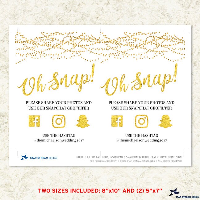 Gold Printable String Printable Gold Glitter Foil Look String Lights Social Media Wedding ...