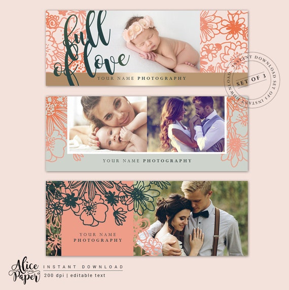 Facebook Timeline Vorlage Facebook Timeline Titelbilder Etsy