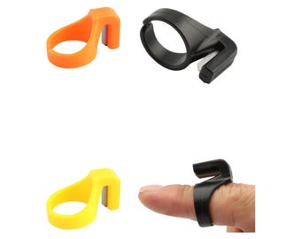 3 X Thread Cutters Ring Sewing Yarn Cotton Trimmers Assorted Colours