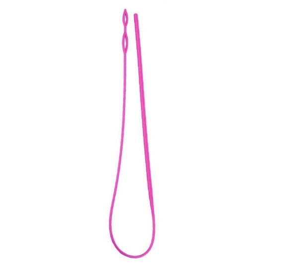 Dritz Drawstring Threader A Plasticl Tool for Threading Ribbon, Drawstrings,  Threading Elastic 