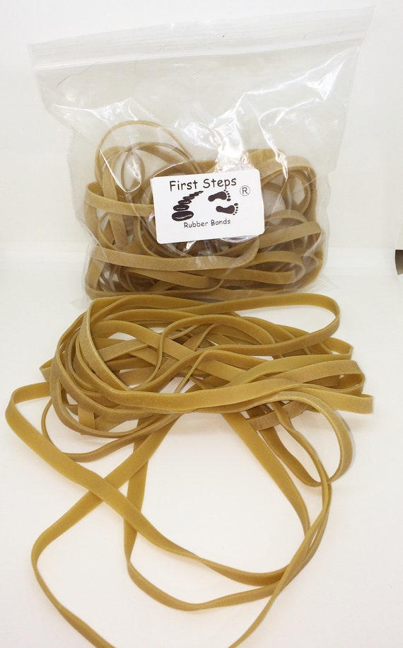 15 X Large 6 Inch X 1/4 Inch Wide Rubber Elastic Bands No.69 152.4mm X  6.3mm -  Israel