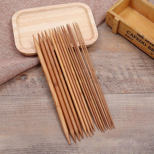 Set of 5 Bamboo Double Pointed Knitting Needle 13cm Length 2mm Etsy UK