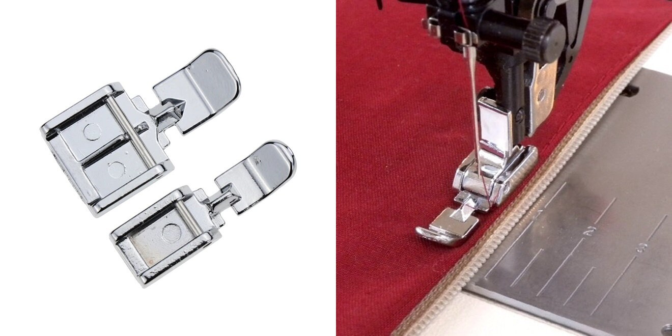 1pc Presser Foot 19mm 3/4 Rolled Hem Universal Sewing Machine Snap