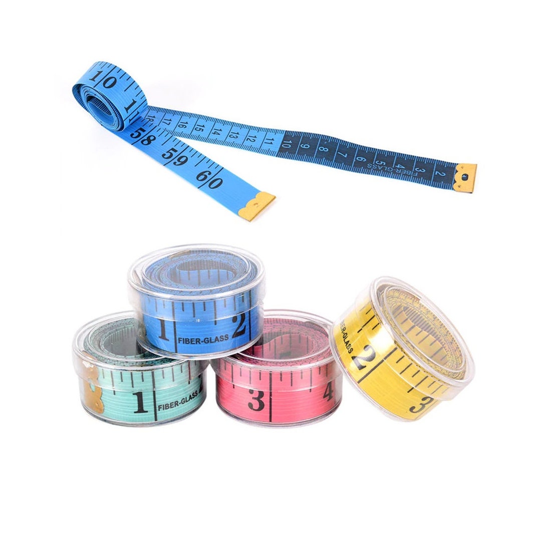 Professional Tailors Tape Measure with snap fastener. Sewing, crafts. 60  in/150