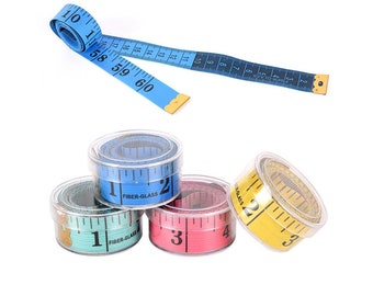 Extra Wide Easy Read Soft Measuring Tape Measure in a Case 60 inch 1.5m