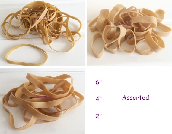 Assorted Rubber Bands Bulk Mixed Wide Elastic Band set for Office