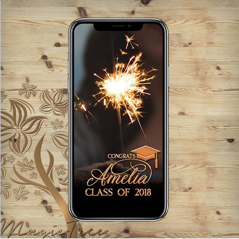 Graduation filter Graduation geofilter Graduation snapchat Etsy