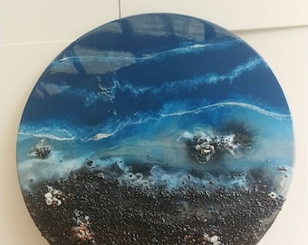 Ozean Kunst,Original Resin Kunst,Resin Kunst,Resin Kunst,Wandbild