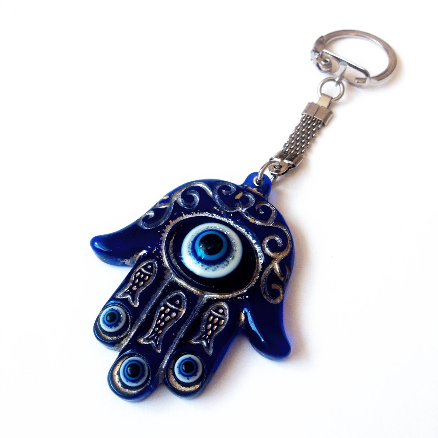Hamsa keychain evil eye keychain turkish evil eye evil eye Etsy
