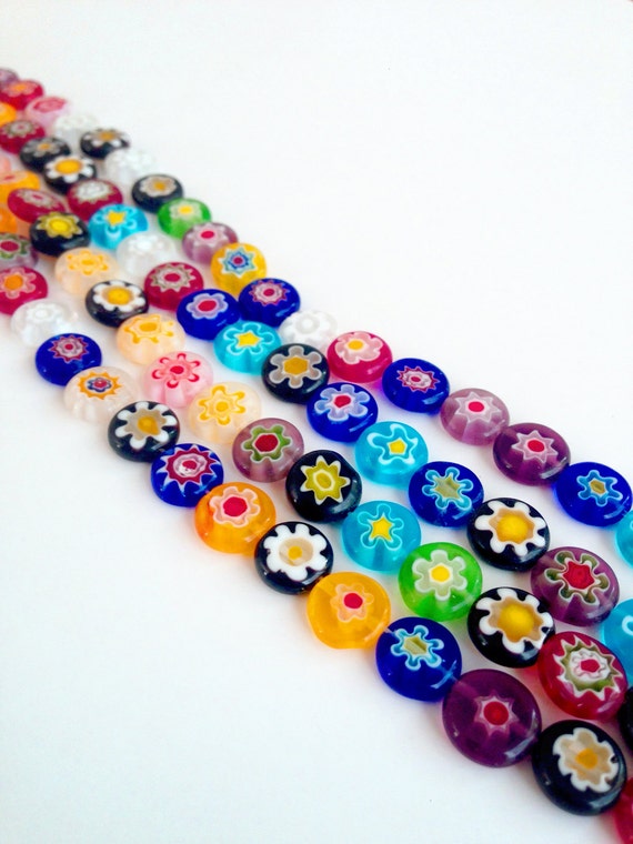 flat glass beads