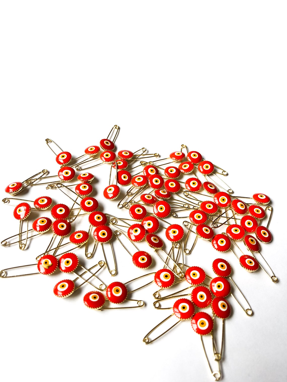 10 Pcs Evil Eye Safety Pin Evil Eye Stroller Pin Evil Eye Etsy