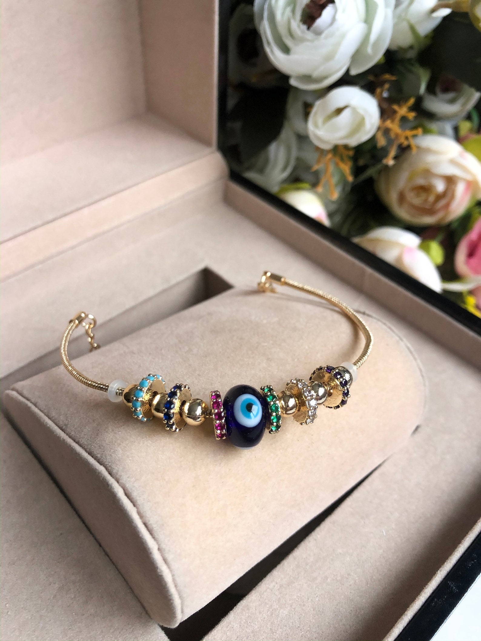 Evil Eye Bracelet Authentic Pandora Bracelet Pandora Charm Etsy