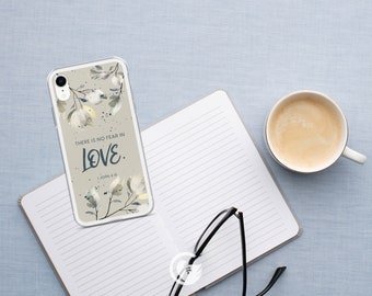 1 John 4:18 | iPhone & Samsung Phone Cases | Christian Phone Cases