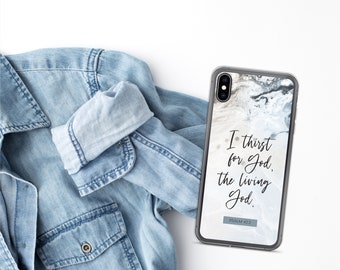 Psalm 42:2 | iPhone & Samsung Phone Cases | Christian Phone Cases