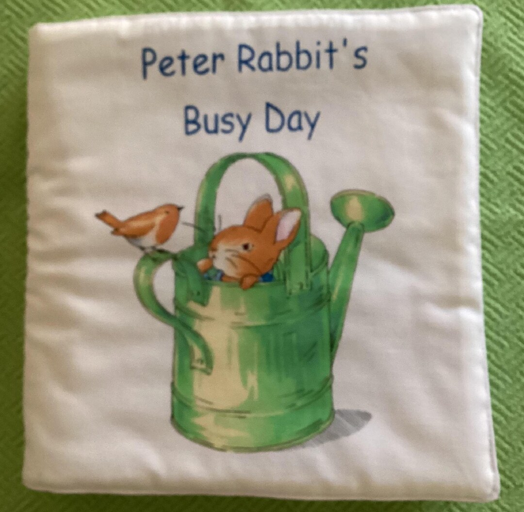 Peter Rabbit's Busy Day Soft Book Bedtime Book Softbook Storybook Busy ...