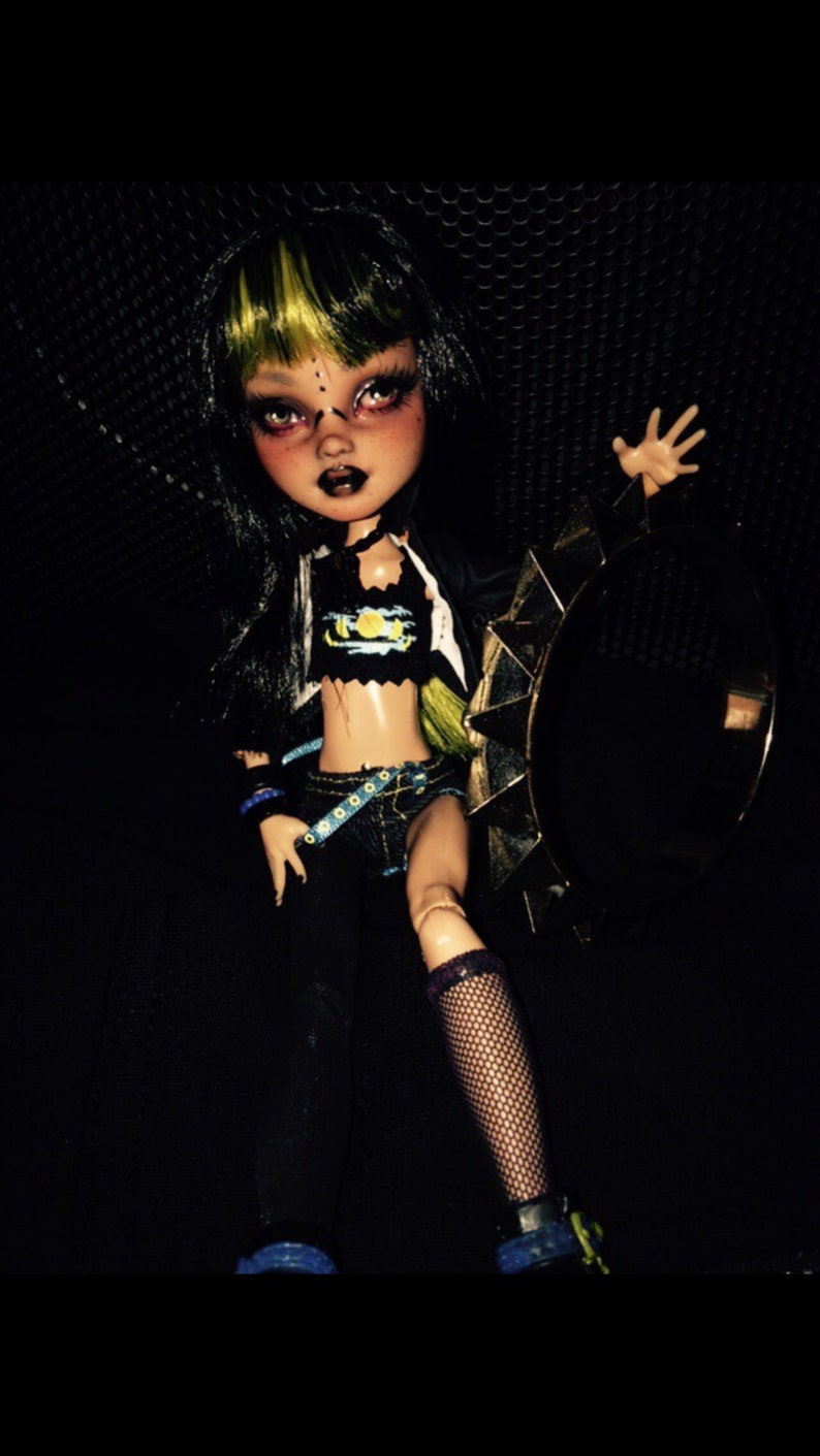 OOAK Howleen Wolf Roxanne Custom Monster High Doll | Etsy