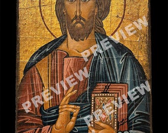 Jesus, Cristo Pantocrator, DOWNLOAD DIGITAL, Ícone, Cristianismo, Iconografia, Bizâncio, História, Reencenação, Arqueologia