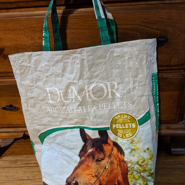 Upcycled Grocery Bag/Tote