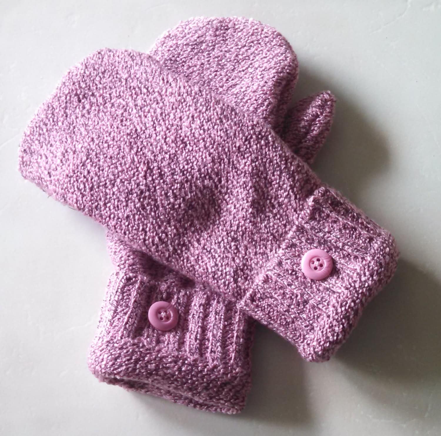 pink mittens Etsy