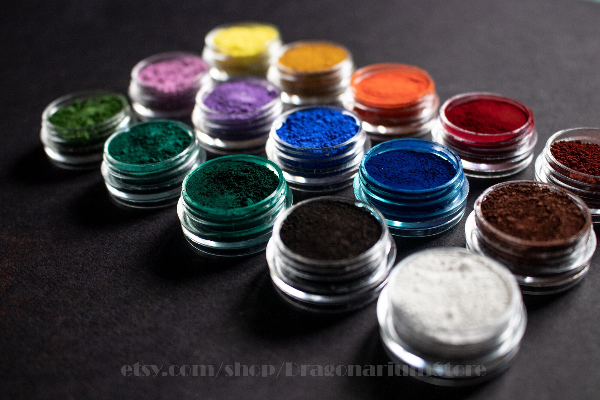 Mineral pigments powder natural pigment matte powder dyes Etsy