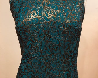 teal occasion dress uk