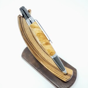 Box Elder Burl balpen met draaifunctie, Beaufort Zephyr