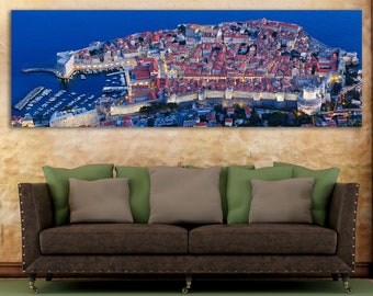 Dubrovnik, Croatia, Canvas, Art