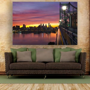 Philadelphia Skyline, Philadelphia Canvas Print